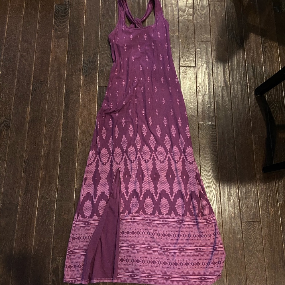 Purple Tribal Athleta Dress - Picture 2 of 6